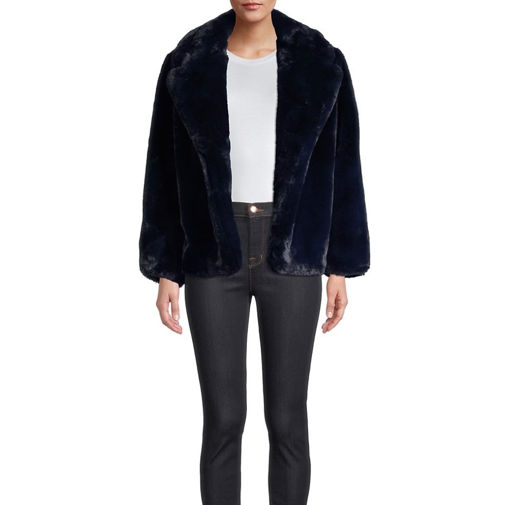NWT Apparis Manon Faux Fur Coat